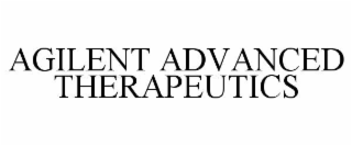 agilent advanced therapeutics