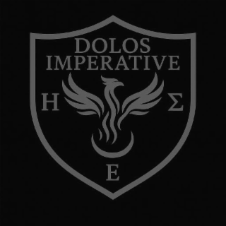 the name dolos imperative and greek capital letters h, e, and sigma