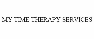 my time therapy services