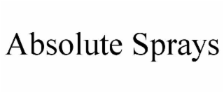 absolute sprays