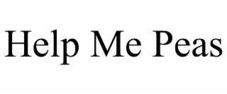 help me peas