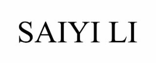 saiyi li