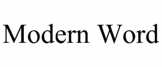 modern word