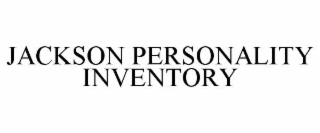 jackson personality inventory