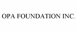 opa foundation inc.
