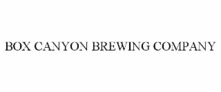 box canyon brewing company