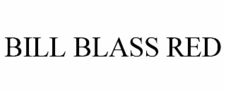 bill blass red