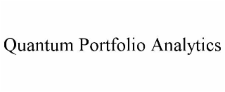 quantum portfolio analytics