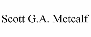 scott g.a. metcalf