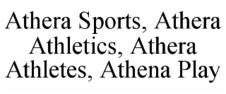athera sports, athera athletics, athera athletes, athena play