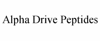 alpha drive peptides
