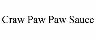 craw paw paw sauce