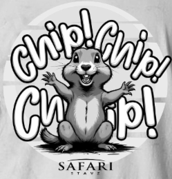 chip! chip! chip! safari stayz