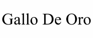 gallo de oro
