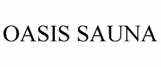 oasis sauna