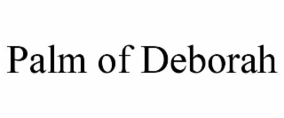 palm of deborah