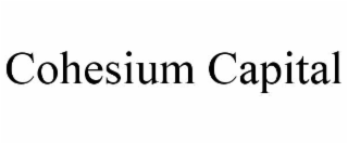cohesium capital