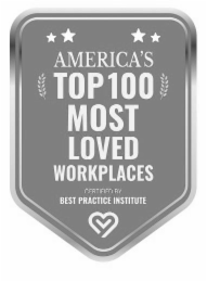 america’s top 100 most loved workplaces - certified by best practice institute