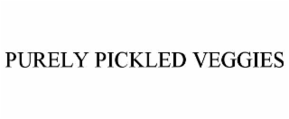 purely pickled veggies