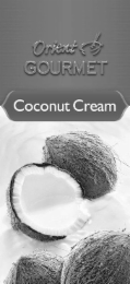 orient gourmet coconut cream