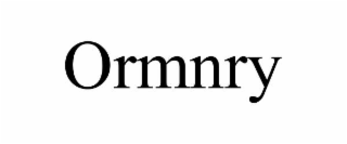 ormnry