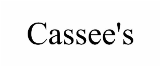cassee's