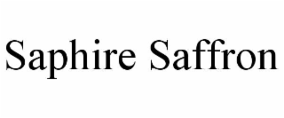 saphire saffron