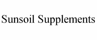 sunsoil supplements