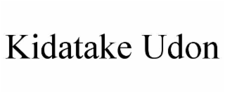 kidatake udon