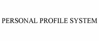 personal profile system