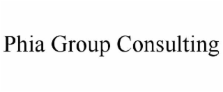 phia group consulting