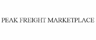 peak freight marketplace
