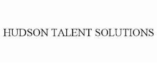 hudson talent solutions