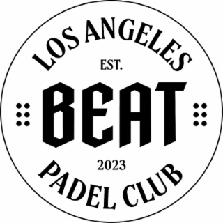 los angeles beat padel club est. 2023
