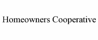homeowners cooperative