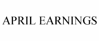 april earnings