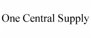 one central supply