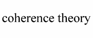 coherence theory