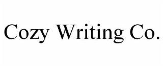 cozy writing co.