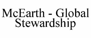 mcearth - global stewardship