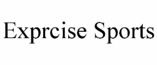 exprcise sports