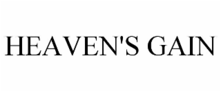 heaven's gain