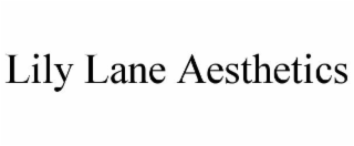 lily lane aesthetics