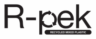 r-pek recycled mixed plastic