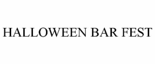 halloween bar fest