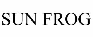 sun frog
