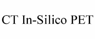 ct in-silico pet