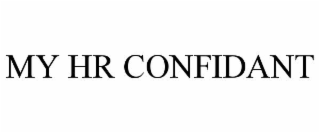 my hr confidant