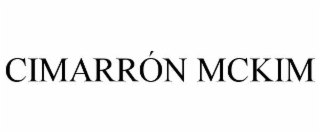 cimarrÓn mckim