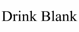 drink blank
